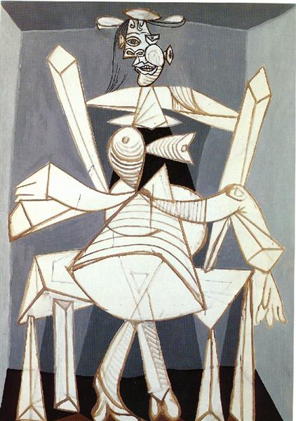 Woman Sitting In An Armchair Femme Assise Dans Un Fauteuil